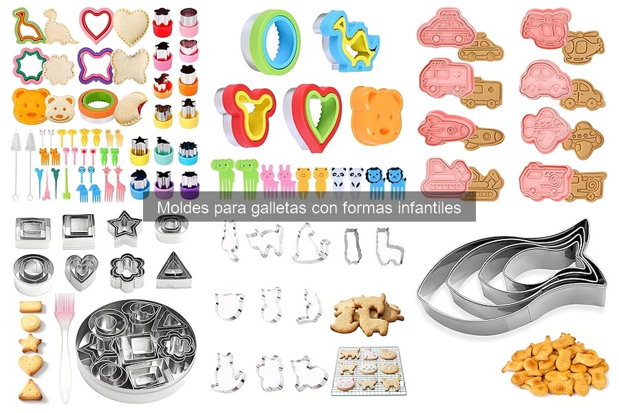 Cómo elegir moldes para galletas infantiles perfectos