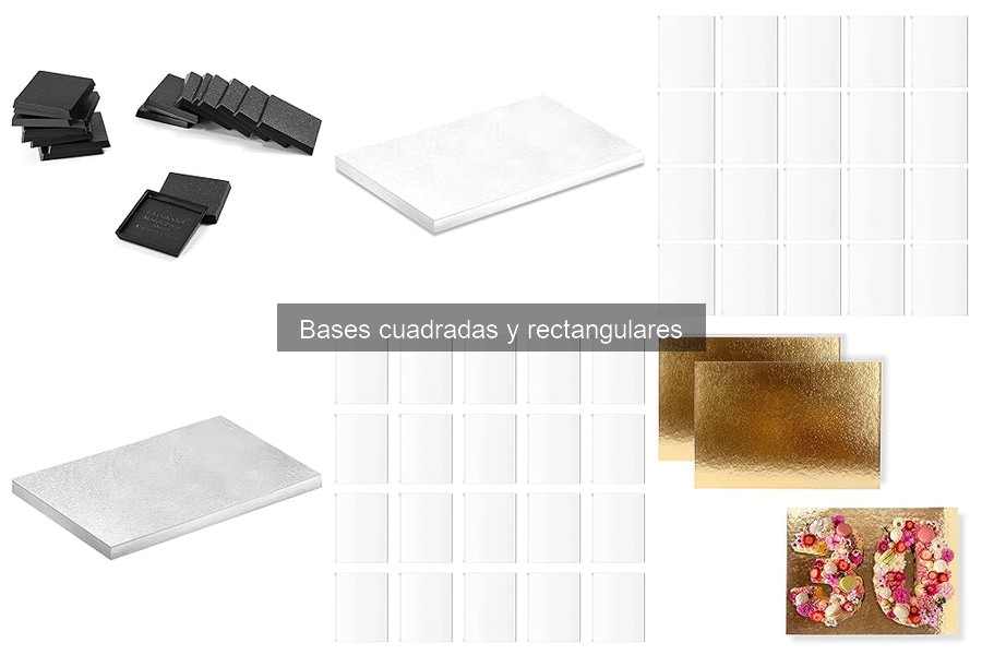 Cómo evitar deformaciones en bases cuadradas y rectangulares