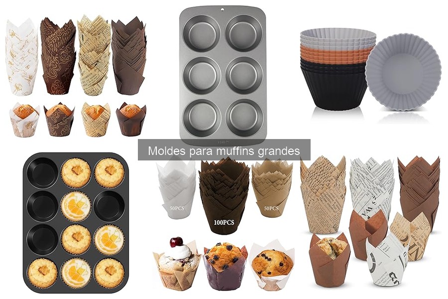 Cómo limpiar y cuidar moldes para muffins grandes