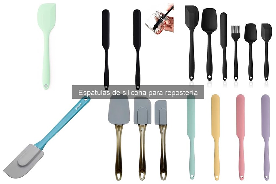 Cómo limpiar y mantener espátulas de silicona para repostería
