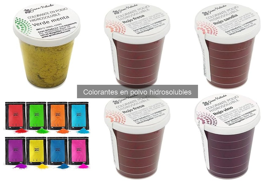 Cómo mezclar colorantes en polvo hidrosolubles en casa