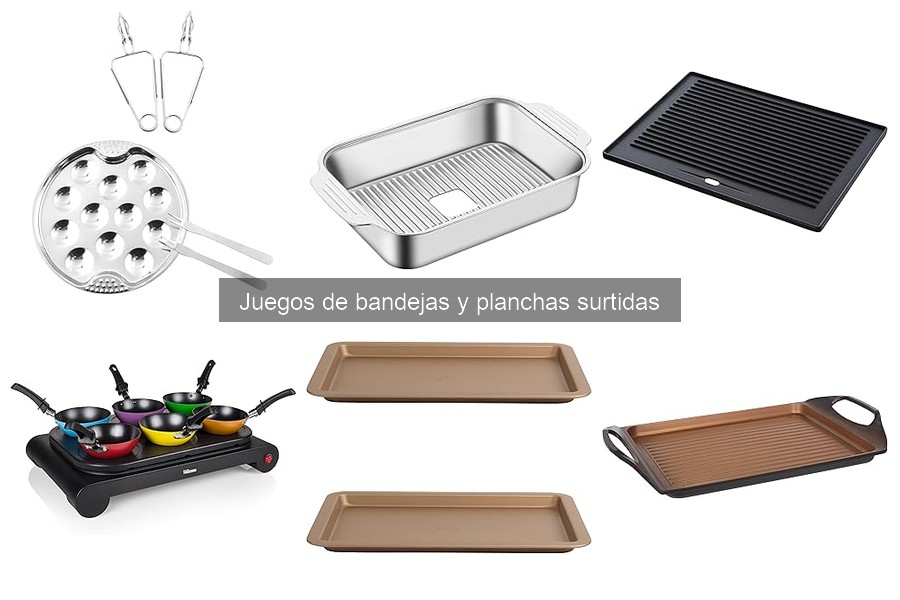 Cómo Usar Bandejas y Planchas Surtidas en Repostería