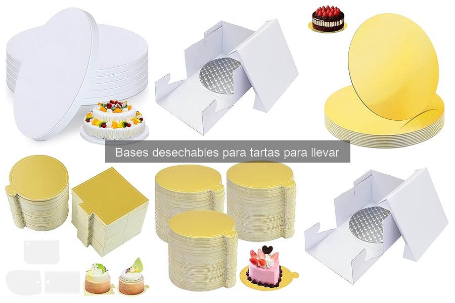 Cómo usar bases desechables para tartas correctamente