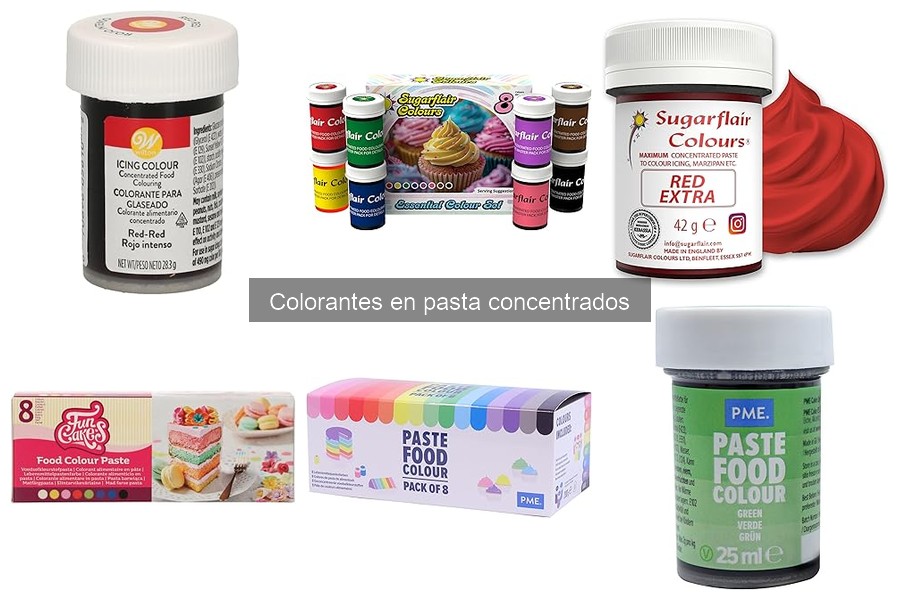 Cómo usar colorantes en pasta concentrados en repostería