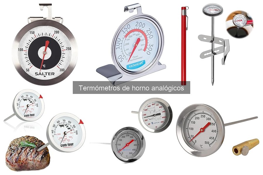 Cómo usar correctamente un termómetro de horno analógico