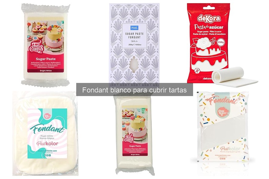 Cómo usar fondant blanco para cubrir tartas fácilmente