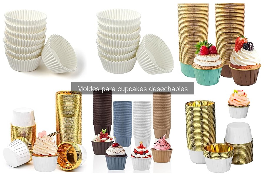 Cómo usar moldes desechables para cupcakes con éxito