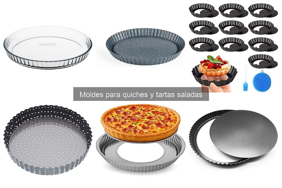 Cómo usar moldes para quiches y tartas saladas correctamente