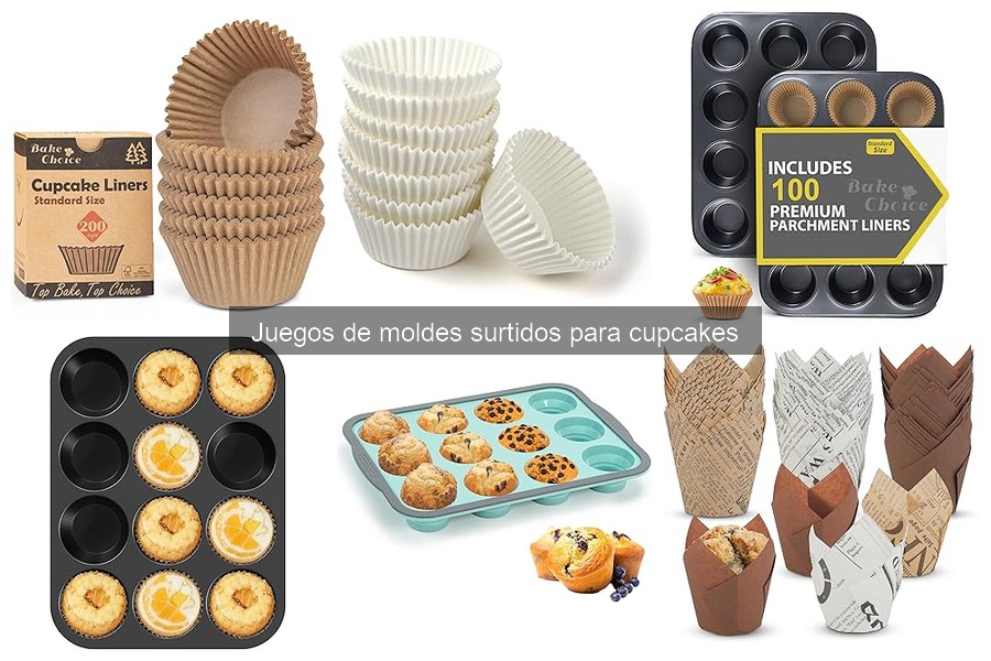 Cómo Usar Moldes Surtidos para Cupcakes: Guía Práctica