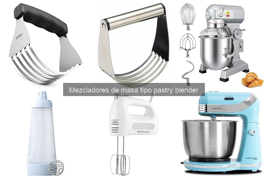 Cómo usar un mezclador de masa tipo pastry blender correctamente