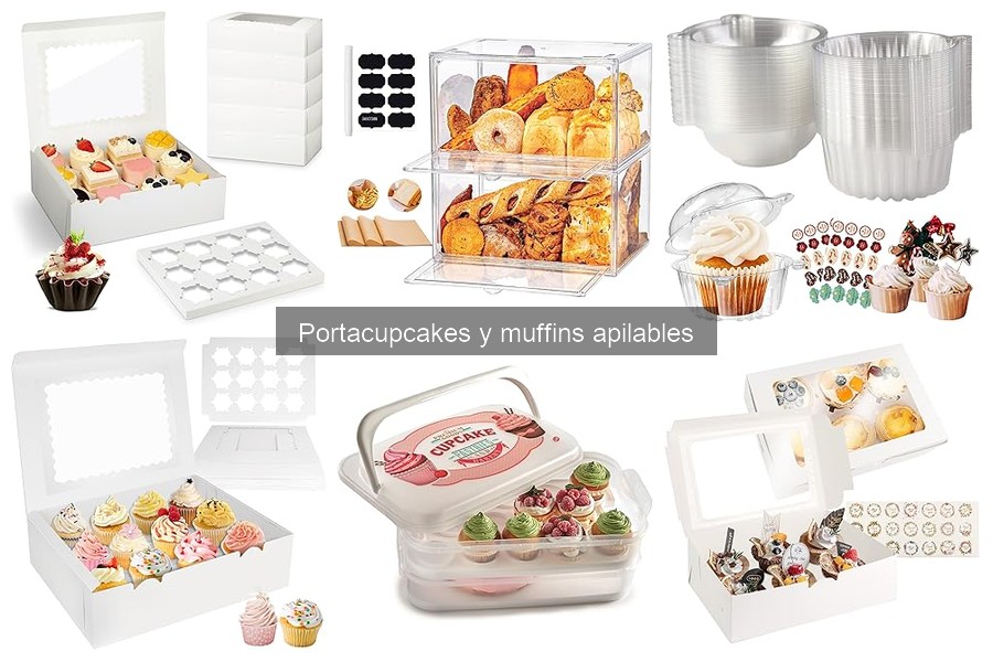 Cómo usar un portacupcakes apilable efectivamente
