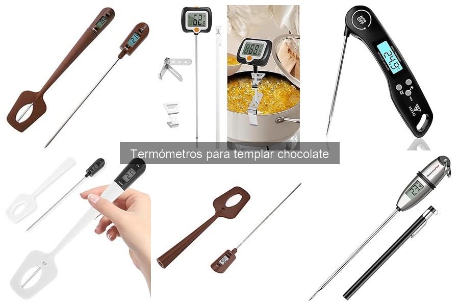Cómo usar un termómetro para templar chocolate correctamente