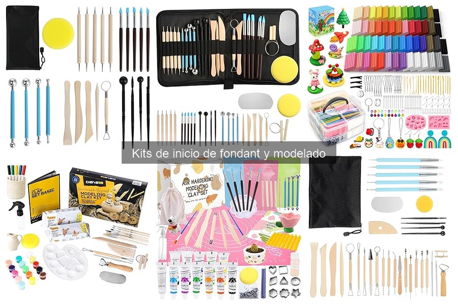 Cómo utilizar un kit de inicio de fondant en repostería