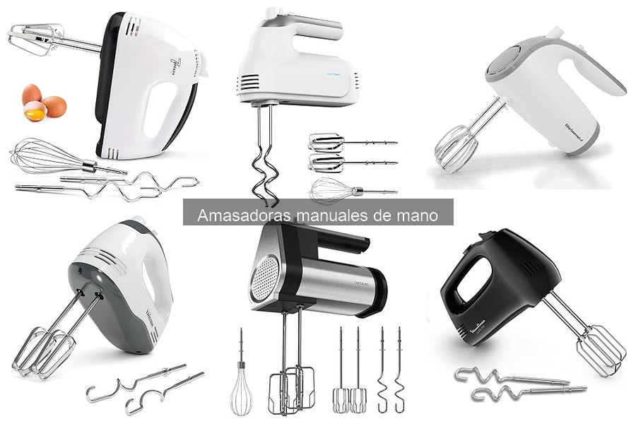 Comparativa: Amasadoras Manuales vs Eléctricas para Repostería