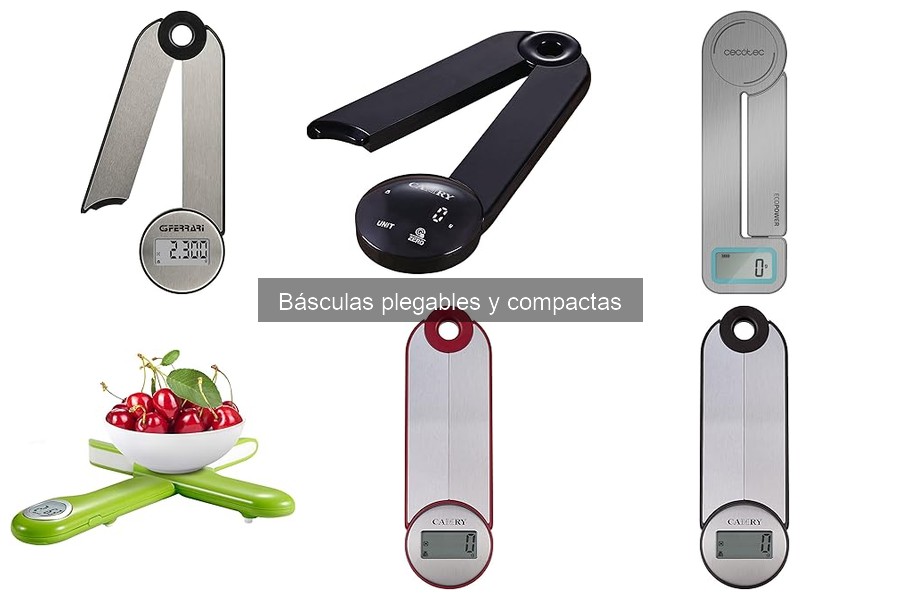 Comparativa: Básculas Plegables vs Digitales para Repostería