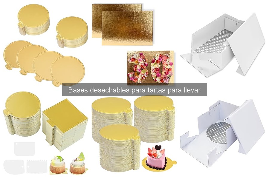 Comparativa de Bases Desechables para Tartas: Mejores Marcas