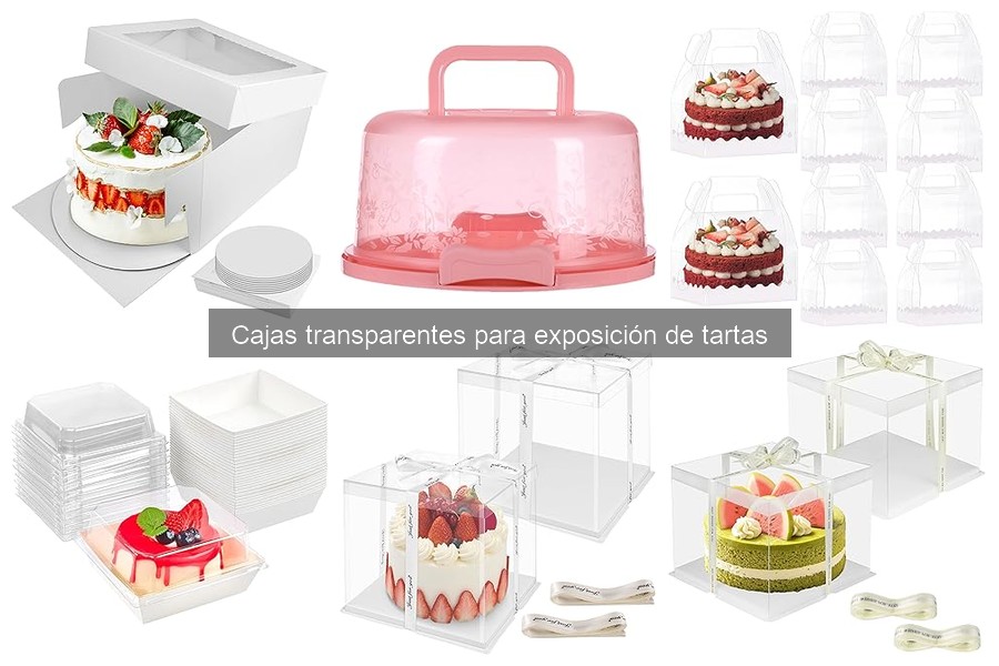 Comparativa de Cajas Transparentes para Tartas: Mejores Marcas