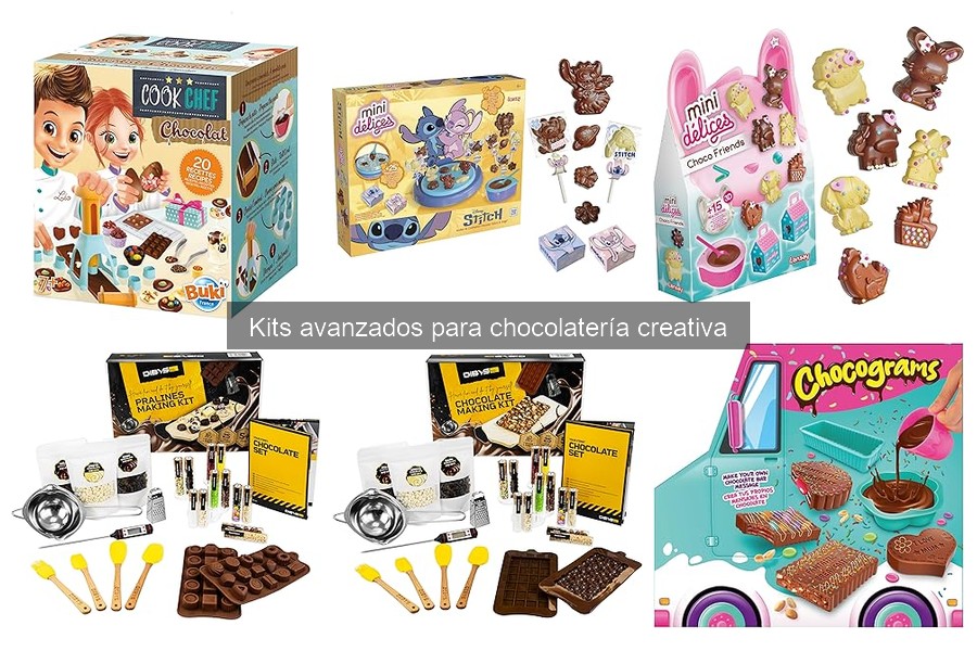 Comparativa de Kits Avanzados para Chocolatería en 2023