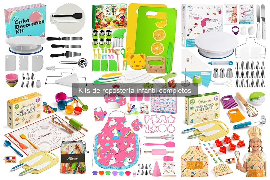 Comparativa de Kits de Repostería Infantil: Mejores Opciones