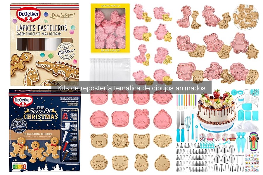 Comparativa de Kits de Repostería Temática: Calidad y Precio