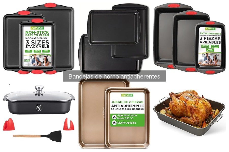 Comparativa de las mejores bandejas de horno antiadherentes