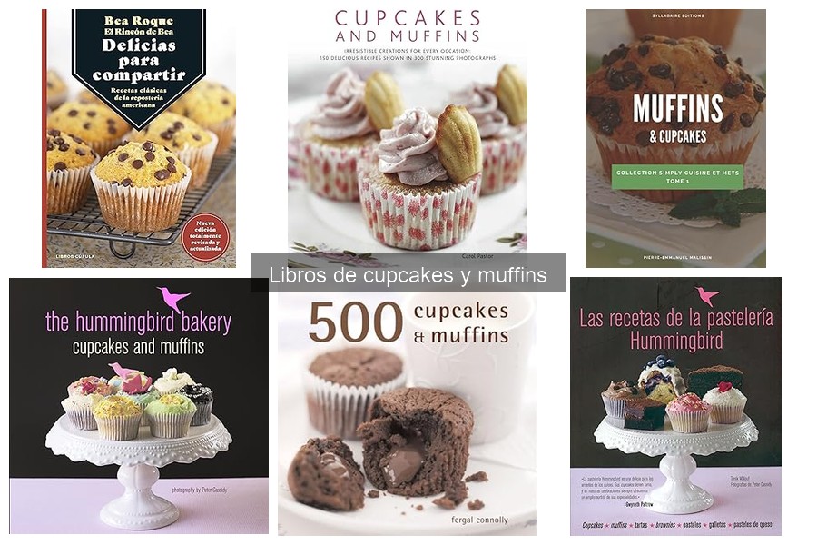 Comparativa de Libros de Cupcakes y Muffins 2023