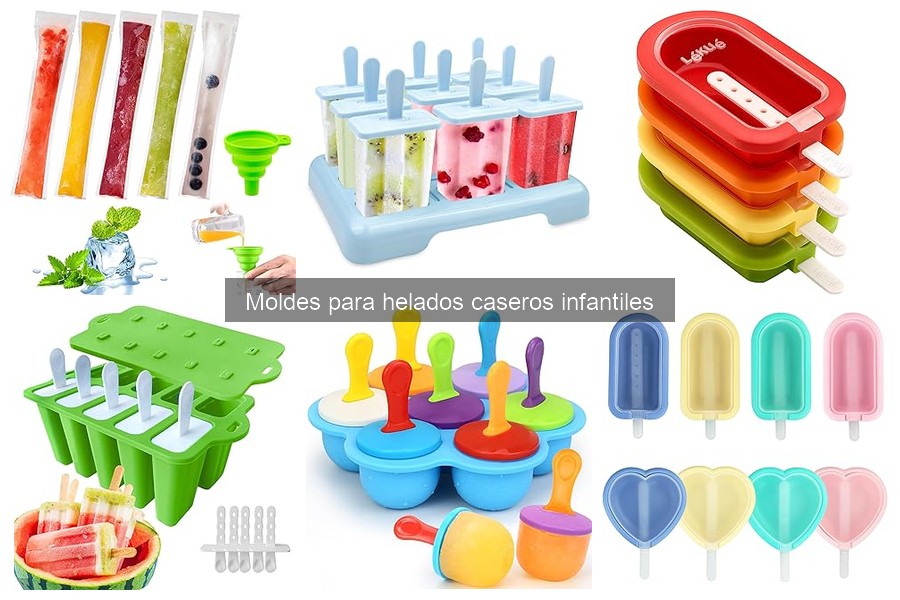 Comparativa de los Mejores Moldes para Helados Infantiles