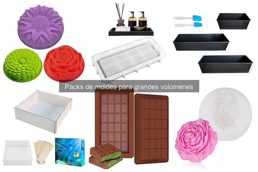 Comparativa de Packs de Moldes para Grandes Volúmenes