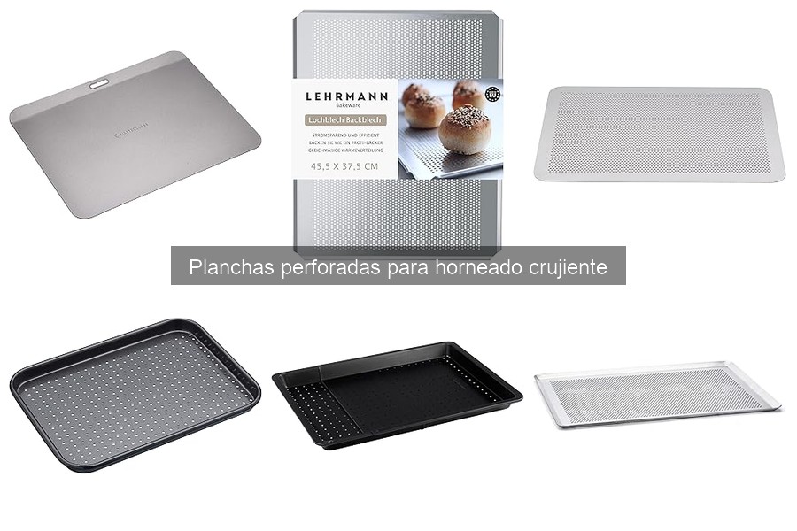 Comparativa de Planchas Perforadas: Acero, Aluminio y Silicón
