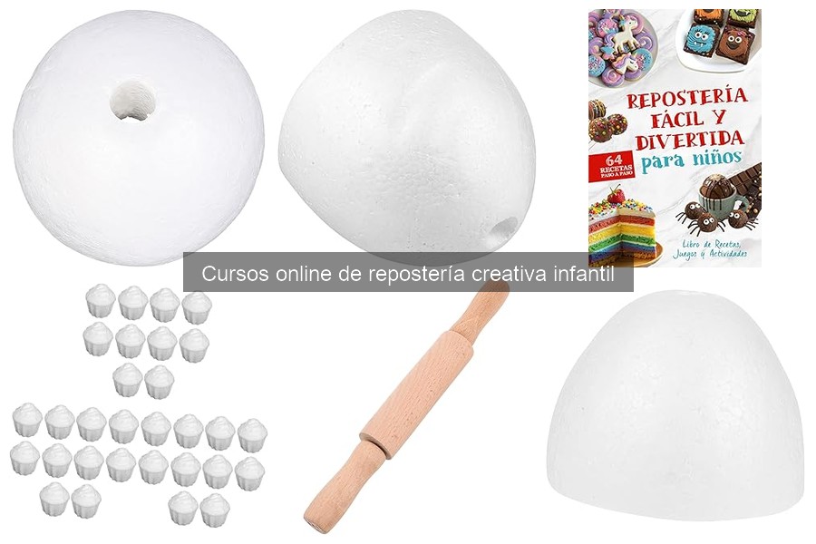 Comparativa de precios de cursos online de repostería infantil