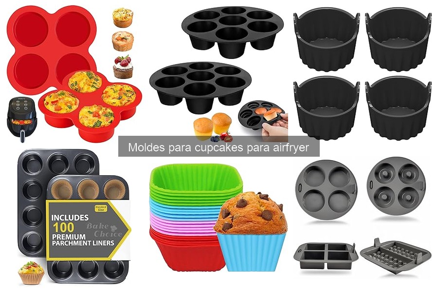 Comparativa de precios de moldes para cupcakes en airfryer