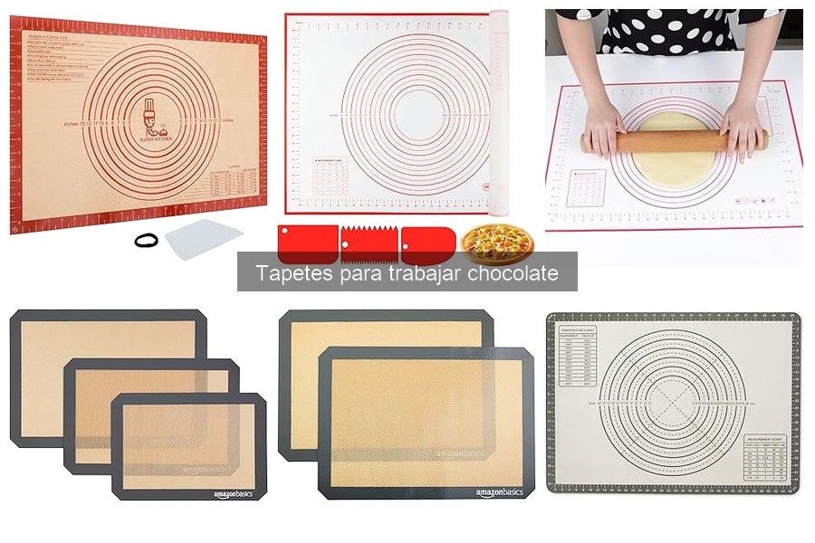 Comparativa de Tapetes para Trabajar Chocolate: Mejores Marcas
