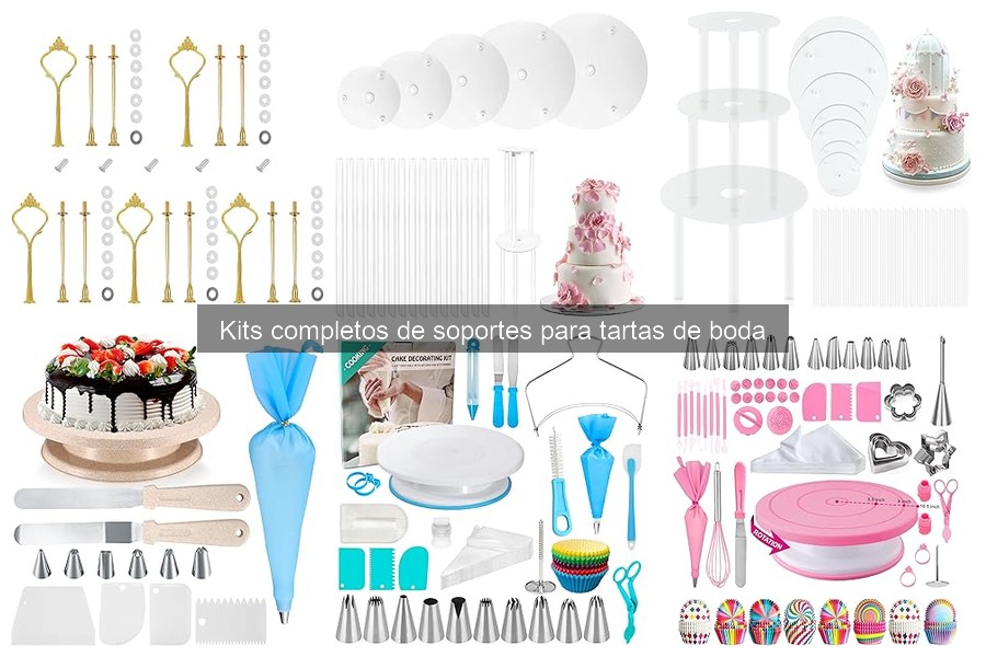 Comparativa: Kits de Soportes vs. Soportes Individuales para Tartas