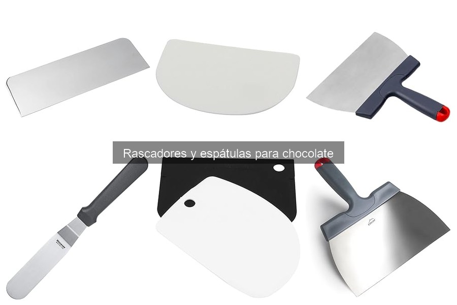 Comparativa: Rascadores de Silicona vs Metal para Chocolate