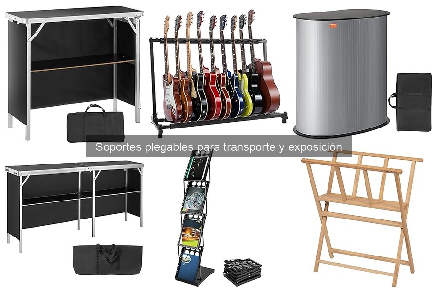 Comparativa: Soportes Plegables vs Tradicionales para Exposición