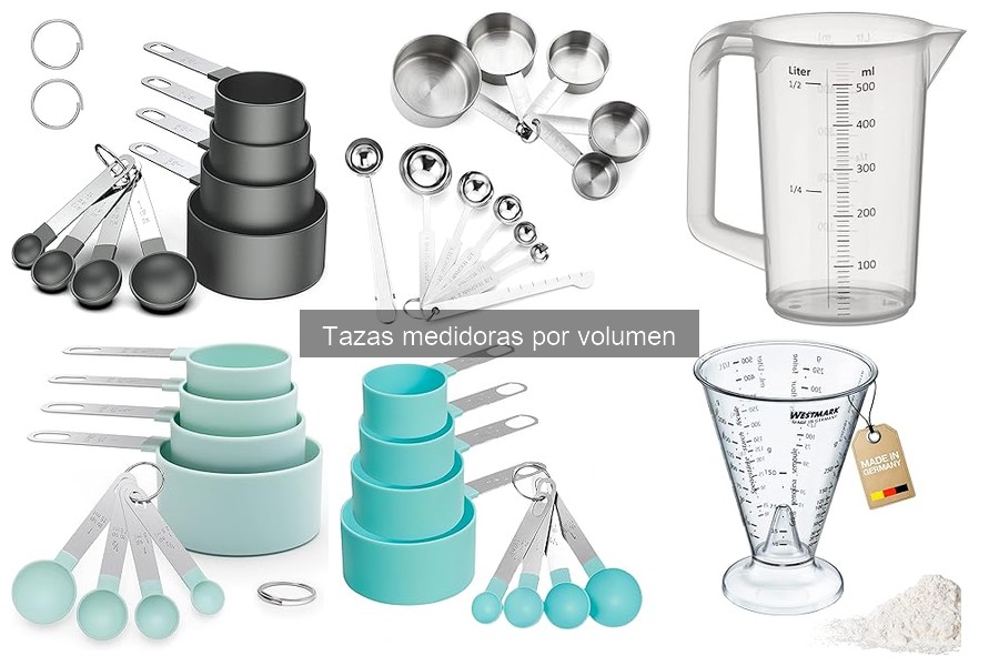 Comparativa: Tazas medidoras vs. Cucharas medidoras