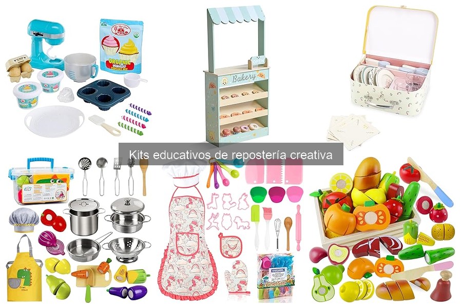 Componentes esenciales de un kit educativo de repostería creativa