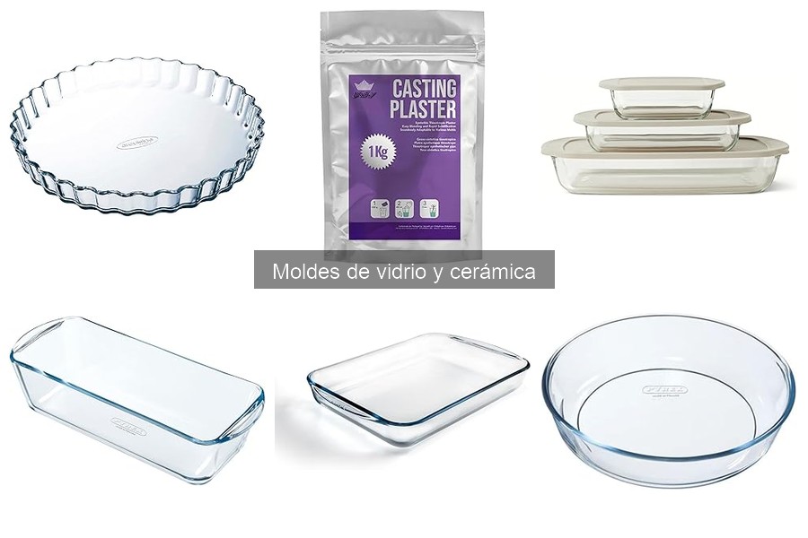Compra moldes de vidrio y cerámica a buen precio
