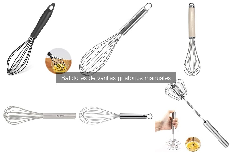 Consejos para elegir el mejor batidor de varillas manual