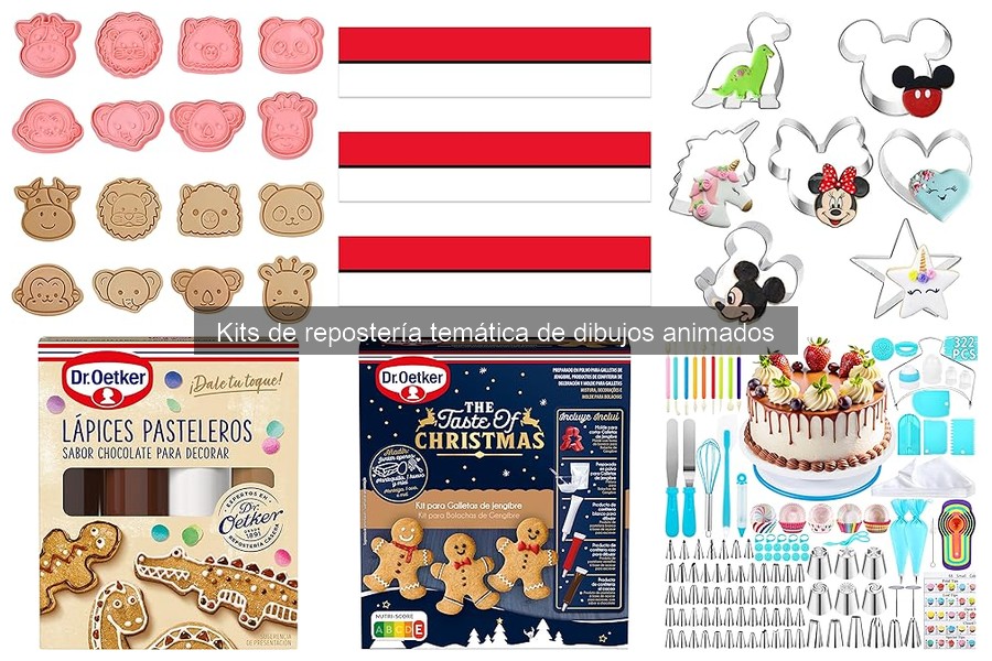Consejos para hacer tartas temáticas con kits de repostería