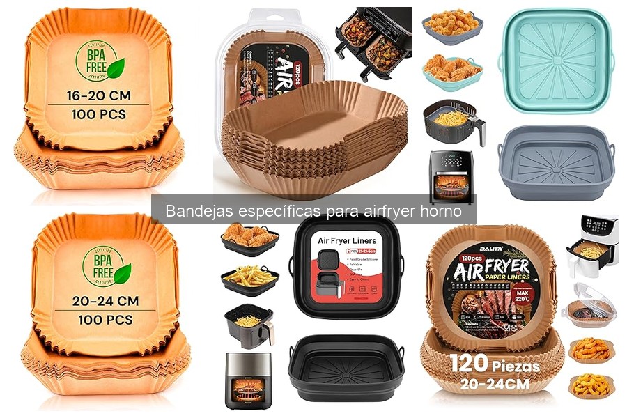 Consejos para limpiar y mantener bandejas de airfryer