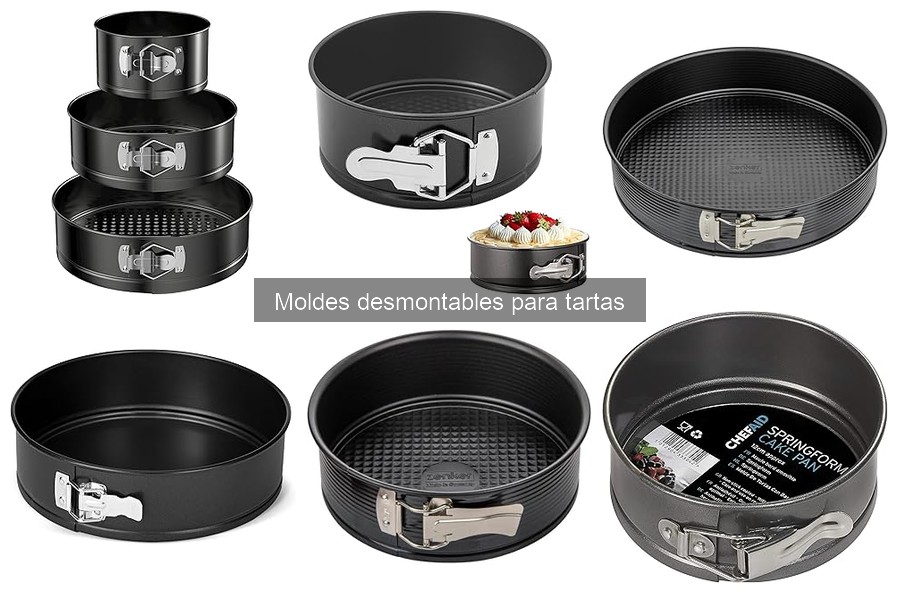 Consejos para limpiar y mantener moldes desmontables para tartas