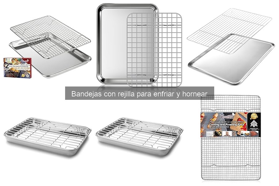 Consejos para Usar Bandejas con Rejilla en Repostería