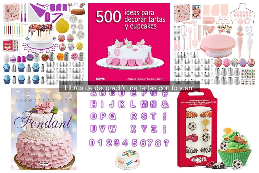 Consejos para Usar Libros de Decoración de Tartas con Fondant
