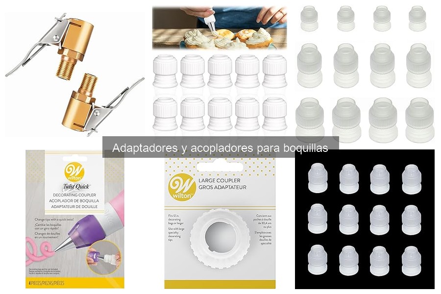 ¿Cuándo reemplazar adaptadores y acopladores para boquillas?