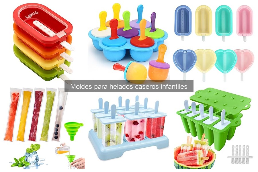 Cuidado y mantenimiento de moldes para helados infantiles