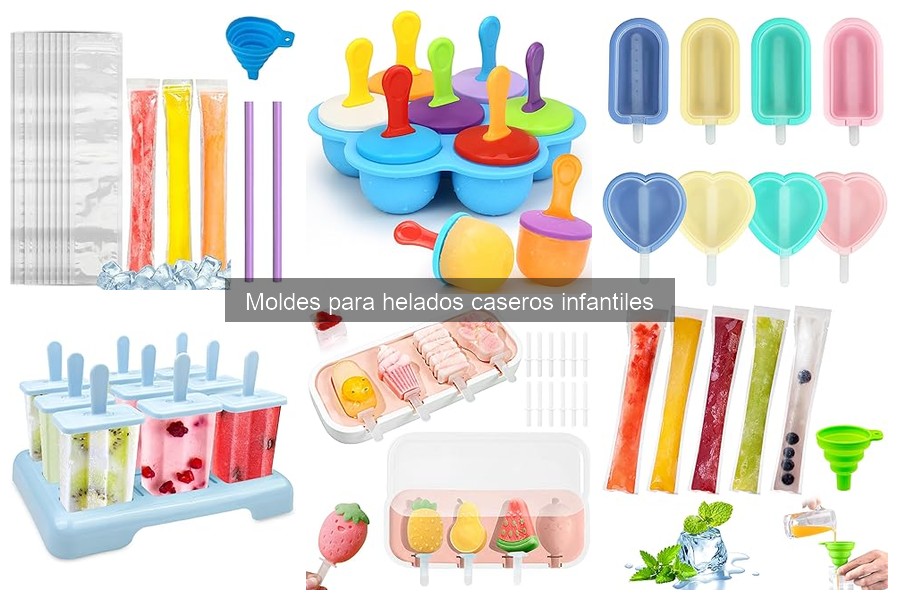 Descubre los Mejores Moldes para Helados Infantiles