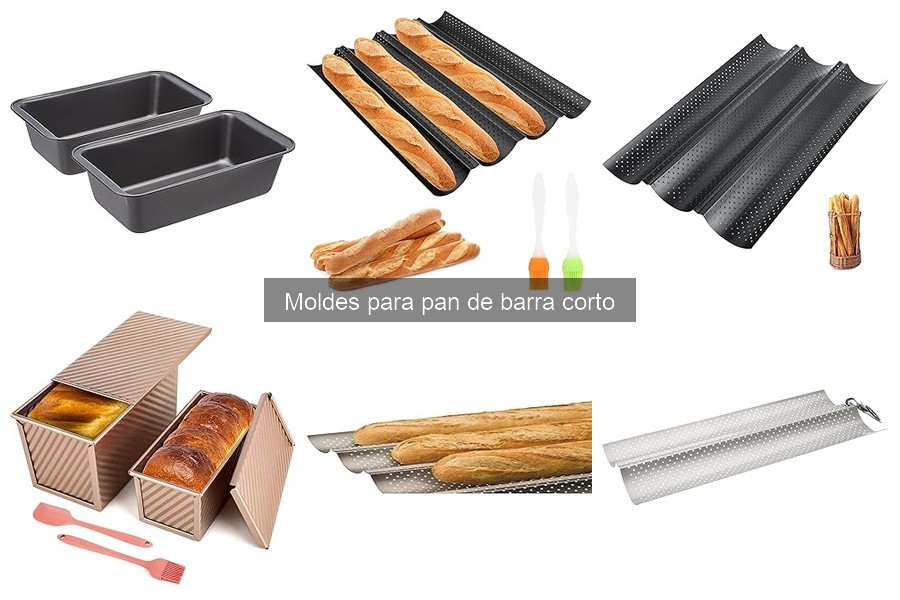 Descubre los moldes para pan de barra corto: características y más