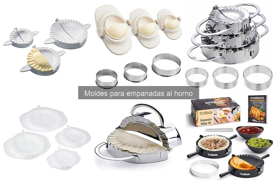 Descubre los Tipos de Moldes para Empanadas al Horno