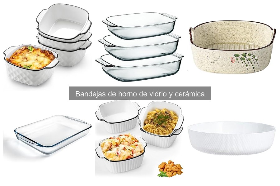 Diferencias entre bandejas de horno de vidrio y metal